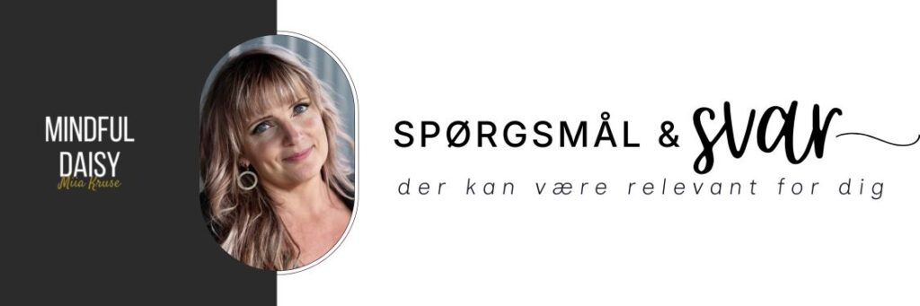 spørgsmål og svar, der kan være relevant for dig